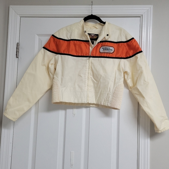 Harley Davidson Vintage Nylon Racing  Women's Jacket. - Picture 4 of 16